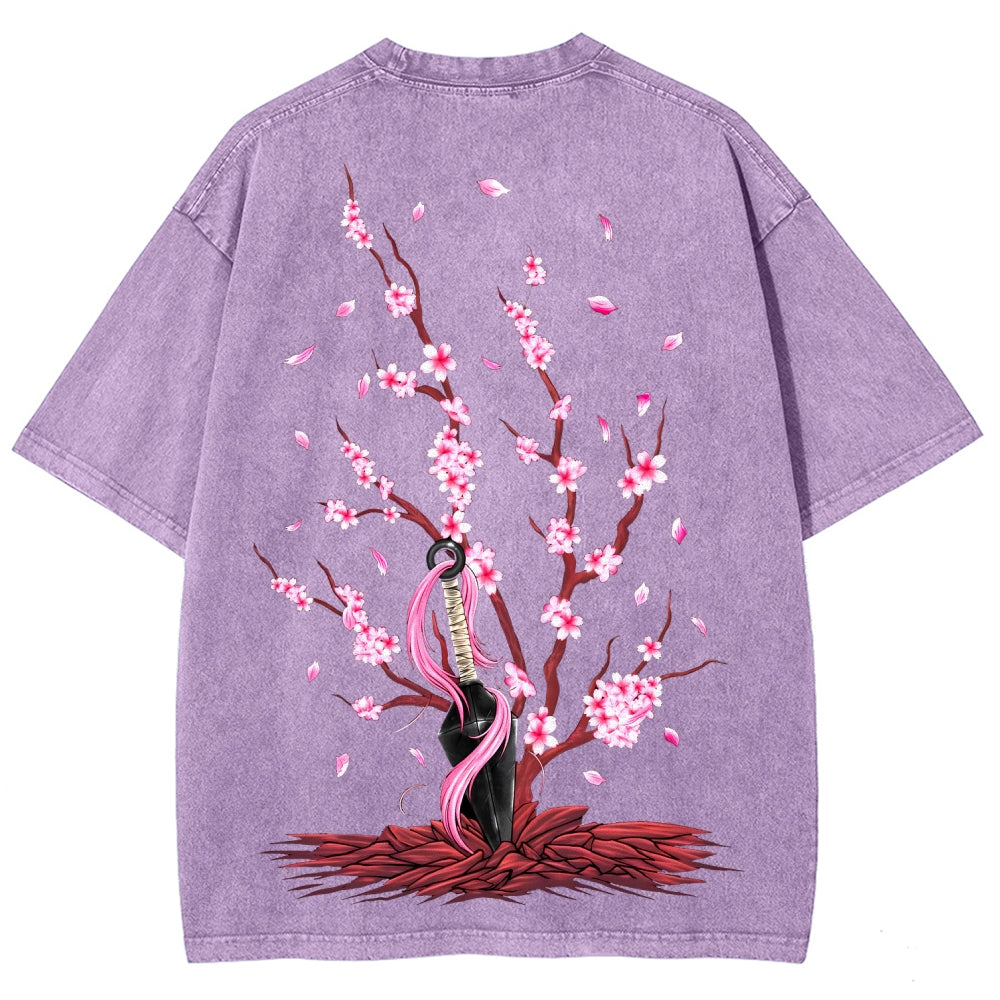 Naruto Unisex Fit Washed T-Shirt 2507030119