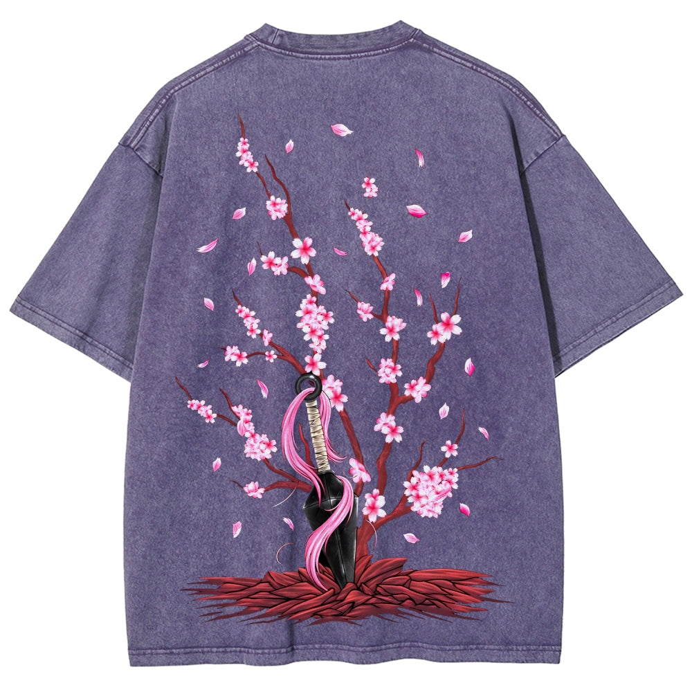 Naruto Unisex Fit Washed T-Shirt 2507030119