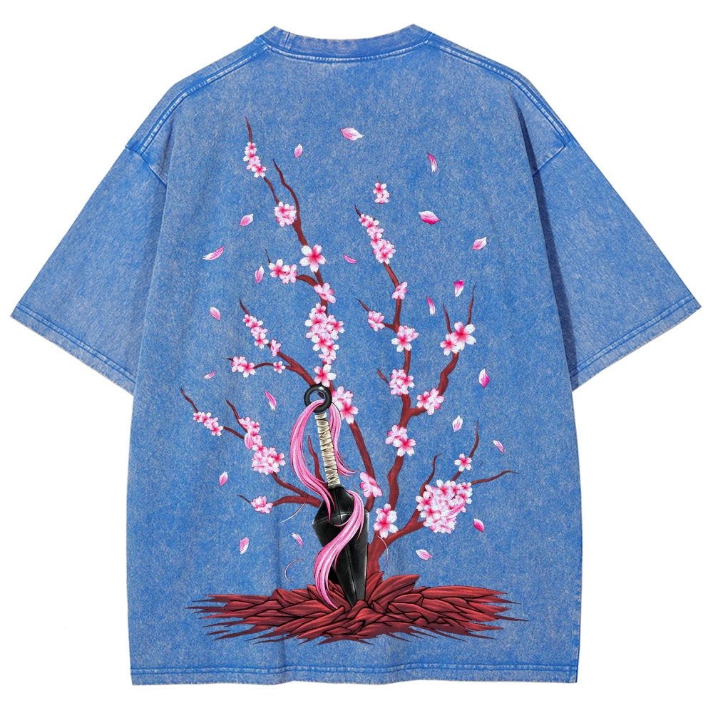 Naruto Unisex Fit Washed T-Shirt 2507030119