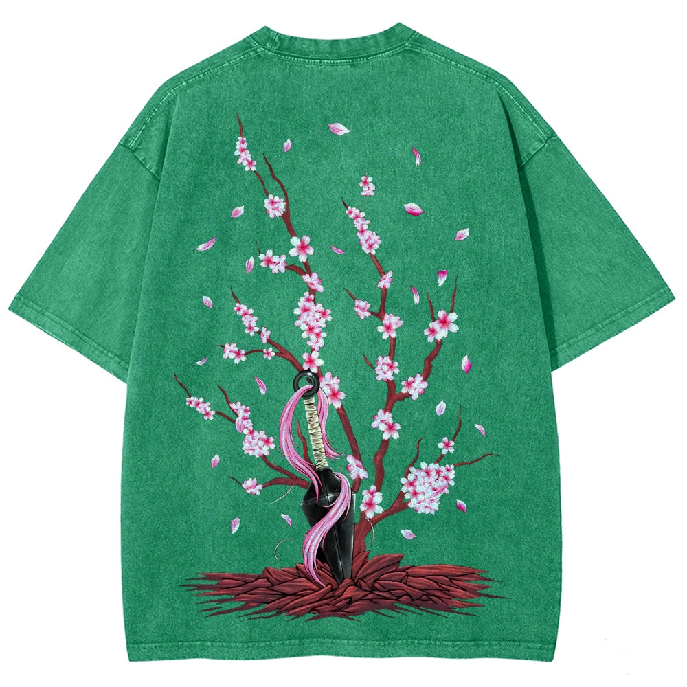 Naruto Unisex Fit Washed T-Shirt 2507030119