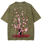 Naruto Unisex Fit Washed T-Shirt 2507030119