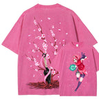 Naruto Unisex Fit Washed T-Shirt 2507030119