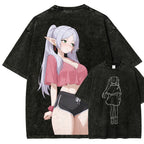 Frieren Unisex Fit Washed T-Shirt 2507030481
