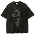 Frieren Unisex Fit Washed T-Shirt 2507030481