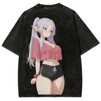 Frieren Unisex Fit Washed T-Shirt 2507030481