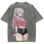 Frieren Unisex Fit Washed T-Shirt 2507030481