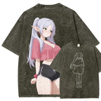 Frieren Unisex Fit Washed T-Shirt 2507030481