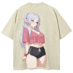 Frieren Unisex Fit Washed T-Shirt 2507030481