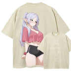 Frieren Unisex Fit Washed T-Shirt 2507030481