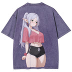 Frieren Unisex Fit Washed T-Shirt 2507030481