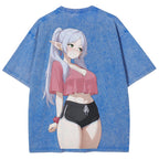 Frieren Unisex Fit Washed T-Shirt 2507030481