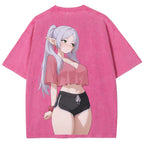 Frieren Unisex Fit Washed T-Shirt 2507030481