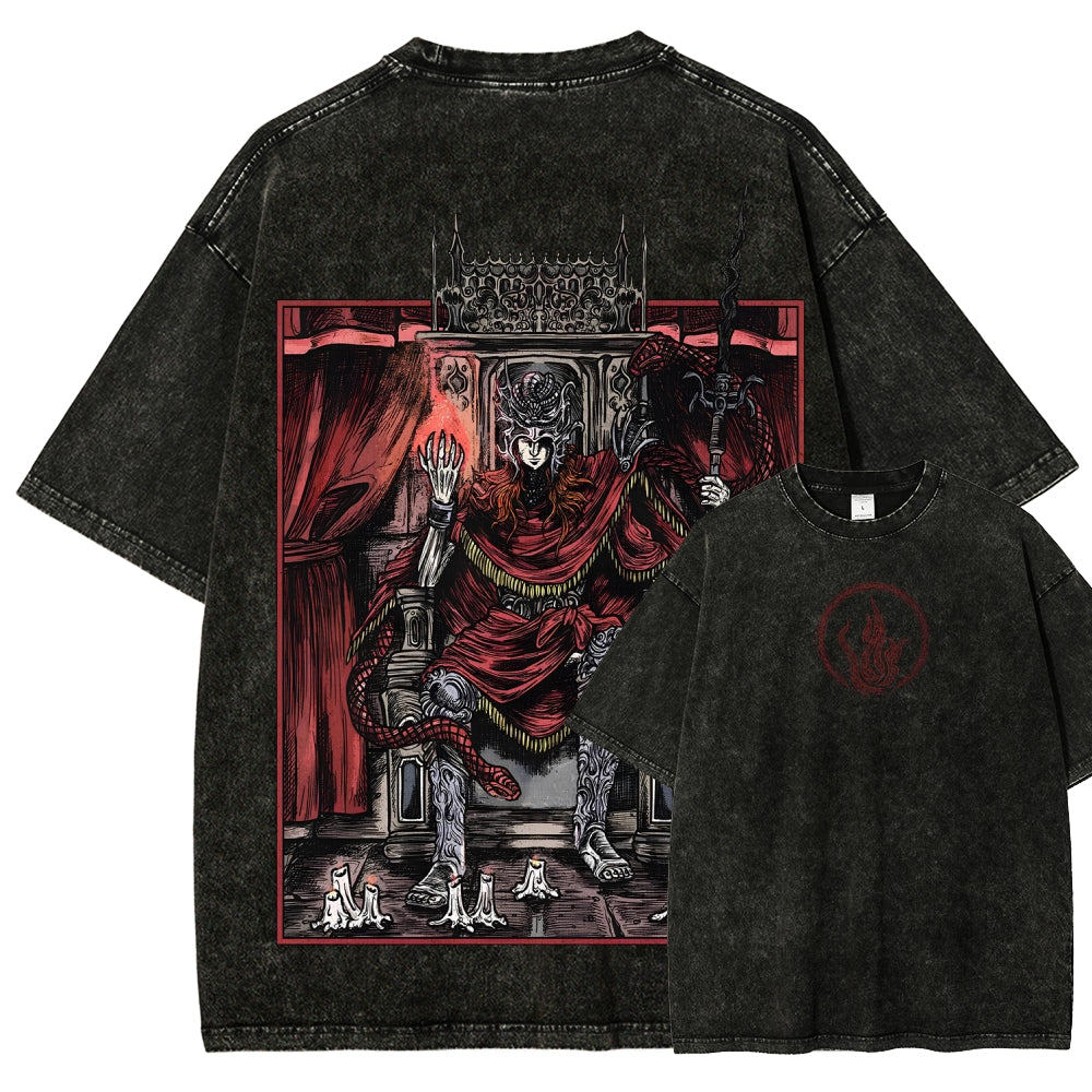 Elden Ring Unisex Fit Washed T-Shirt 2507030600