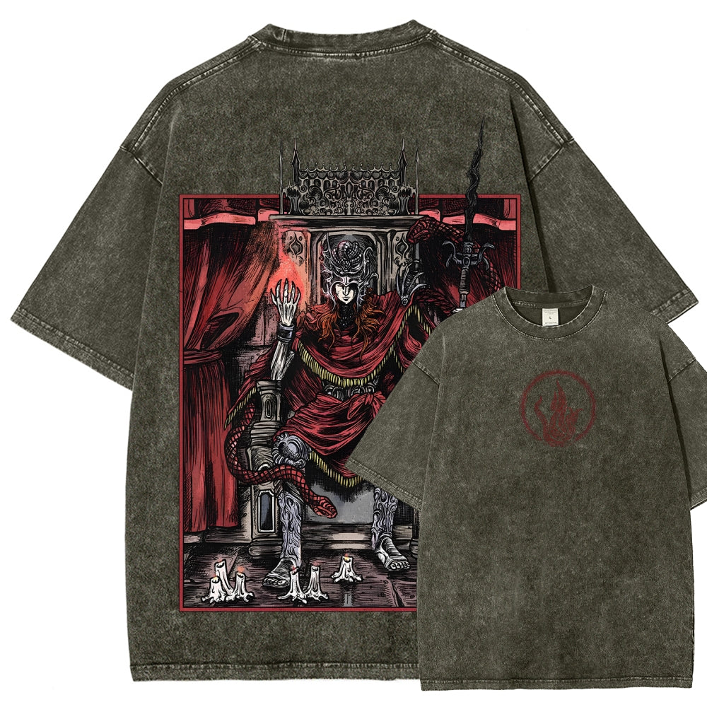 Elden Ring Unisex Fit Washed T-Shirt 2507030600