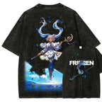 Frieren Unisex Fit Washed T-Shirt 2507030864