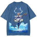 Frieren Unisex Fit Washed T-Shirt 2507030864