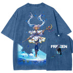 Frieren Unisex Fit Washed T-Shirt 2507030864
