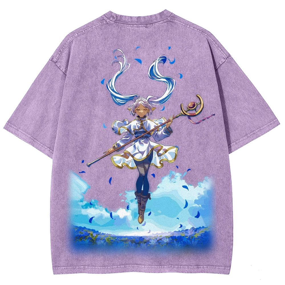 Frieren Unisex Fit Washed T-Shirt 2507030864