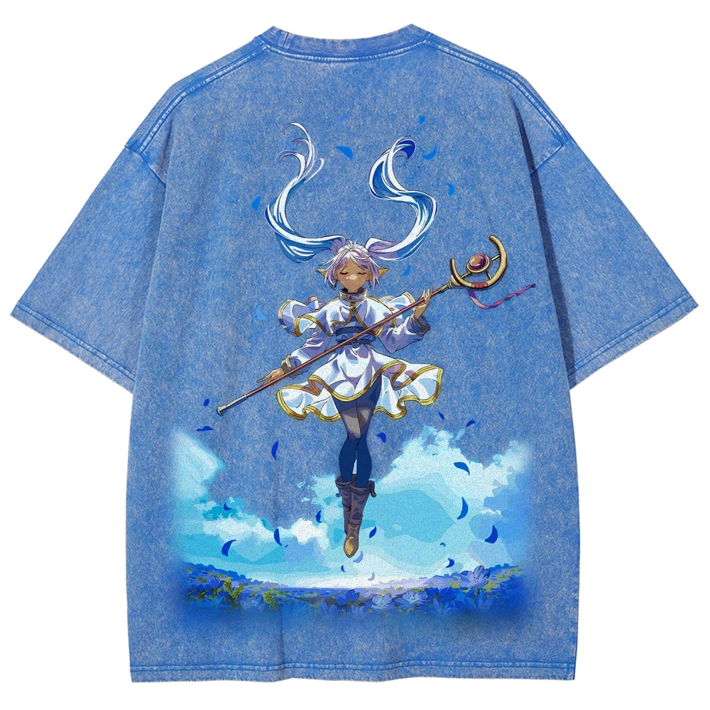 Frieren Unisex Fit Washed T-Shirt 2507030864