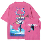 Frieren Unisex Fit Washed T-Shirt 2507030864