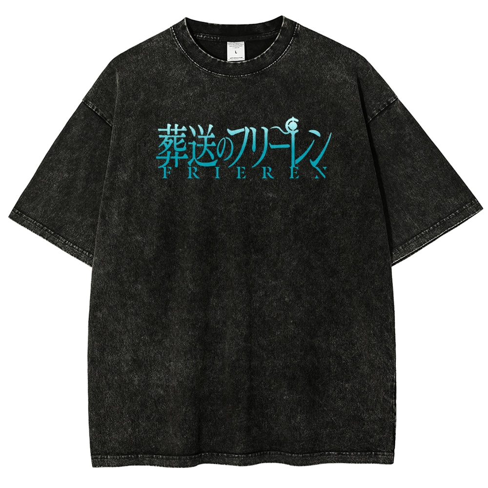 Frieren Unisex Fit Washed T-Shirt 2507030871