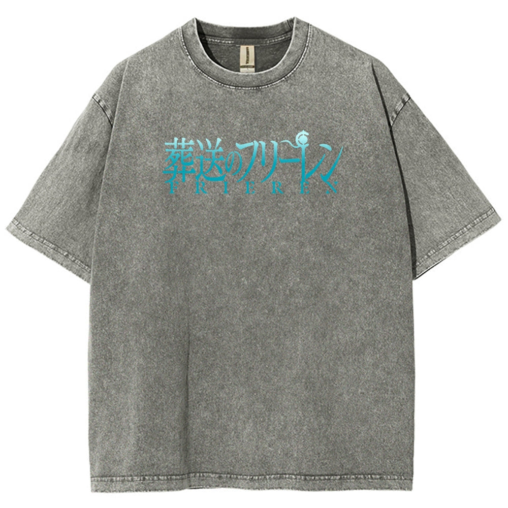 Frieren Unisex Fit Washed T-Shirt 2507030871