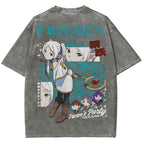 Frieren Unisex Fit Washed T-Shirt 2507030871