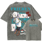 Frieren Unisex Fit Washed T-Shirt 2507030871