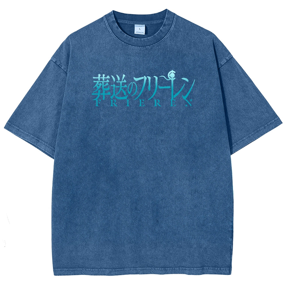 Frieren Unisex Fit Washed T-Shirt 2507030871