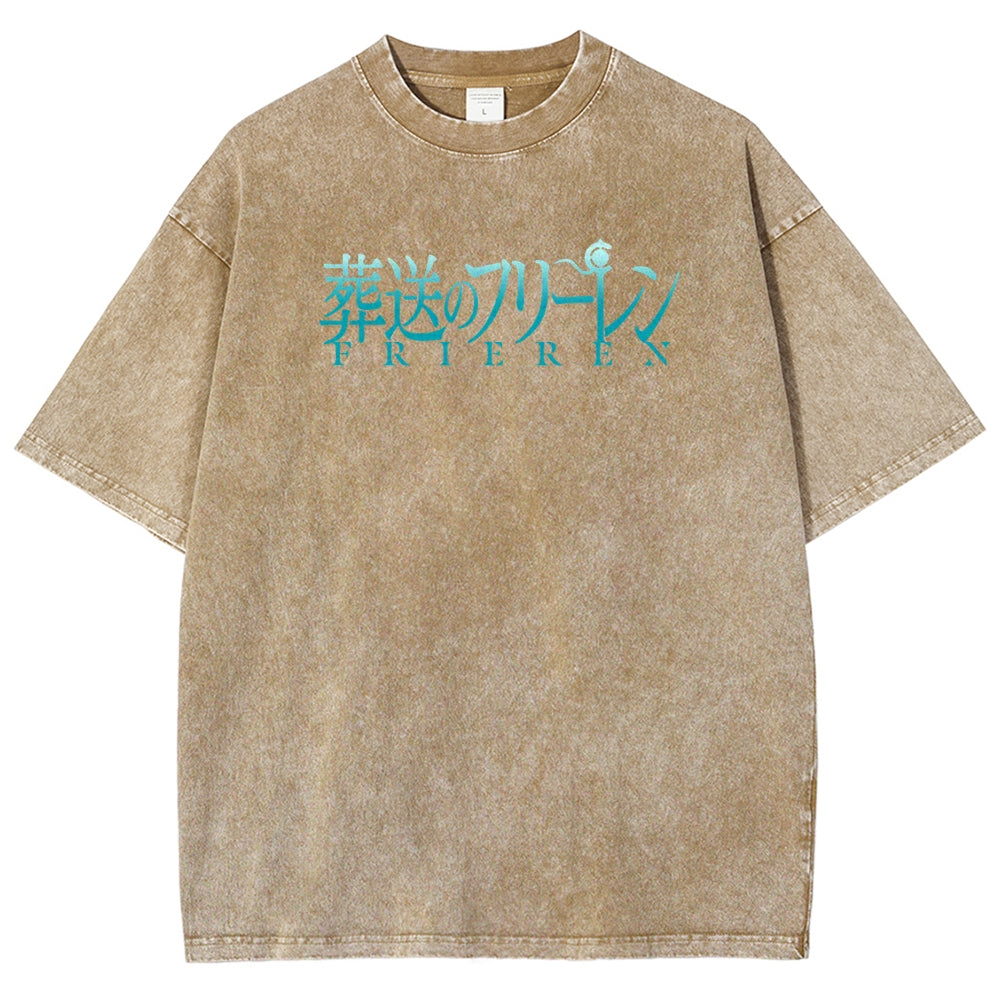 Frieren Unisex Fit Washed T-Shirt 2507030871