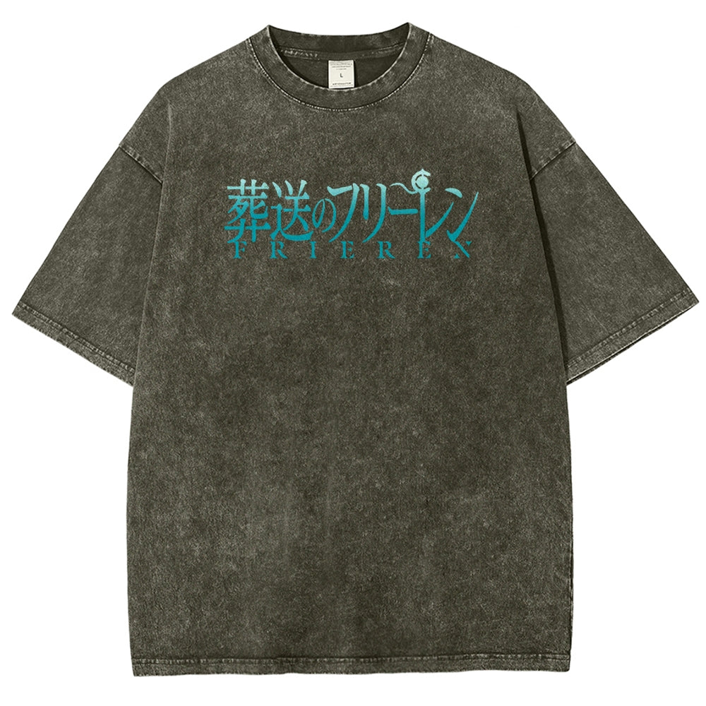 Frieren Unisex Fit Washed T-Shirt 2507030871