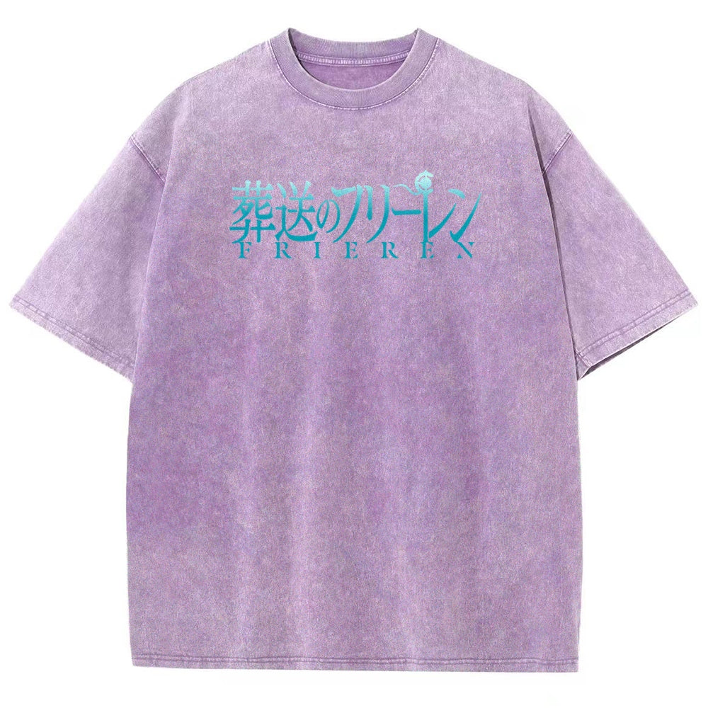 Frieren Unisex Fit Washed T-Shirt 2507030871