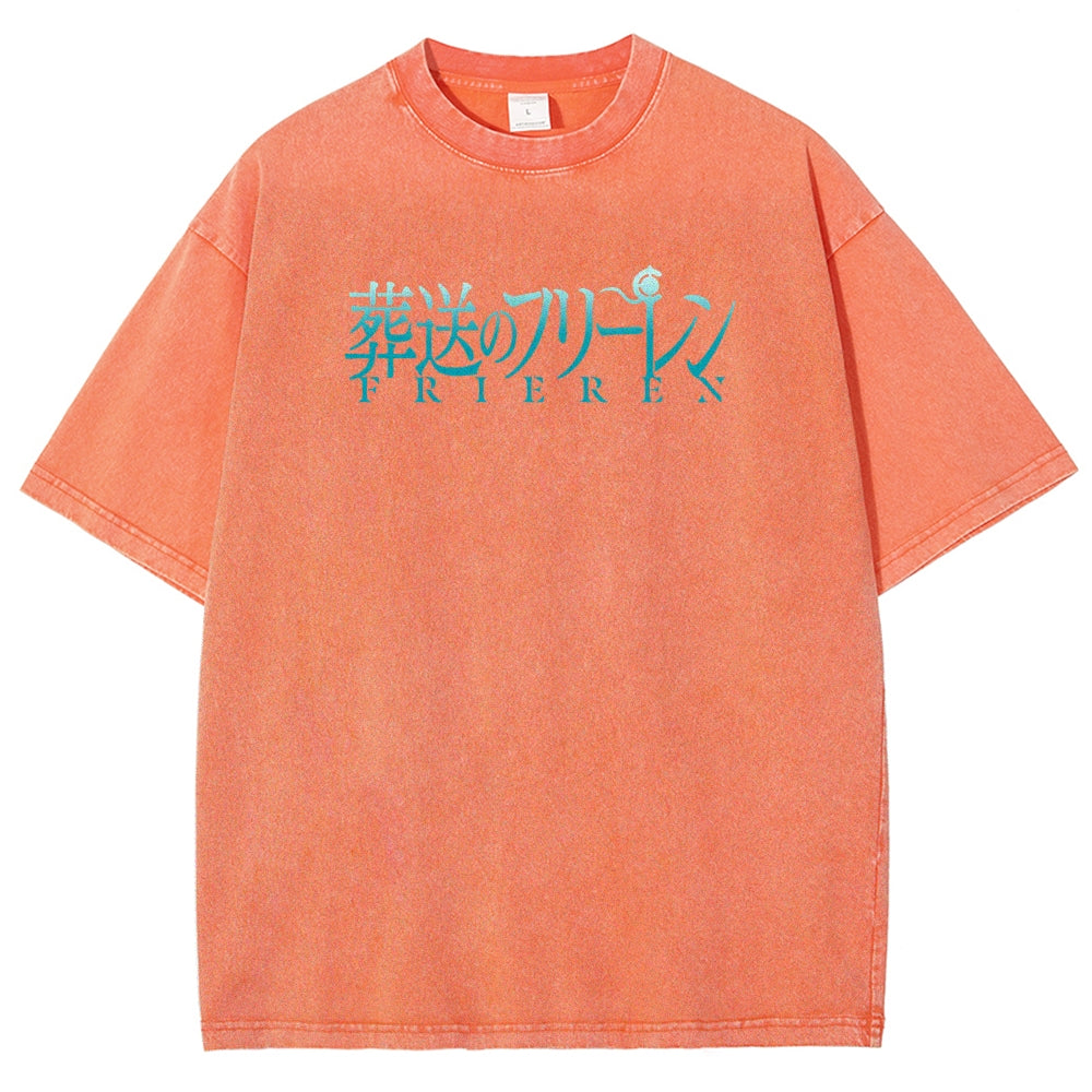 Frieren Unisex Fit Washed T-Shirt 2507030871