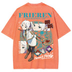 Frieren Unisex Fit Washed T-Shirt 2507030871