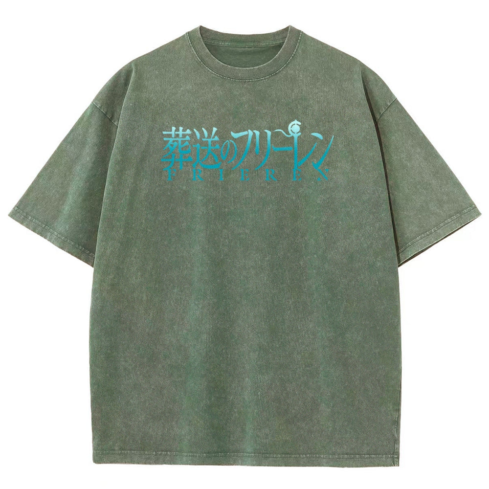 Frieren Unisex Fit Washed T-Shirt 2507030871