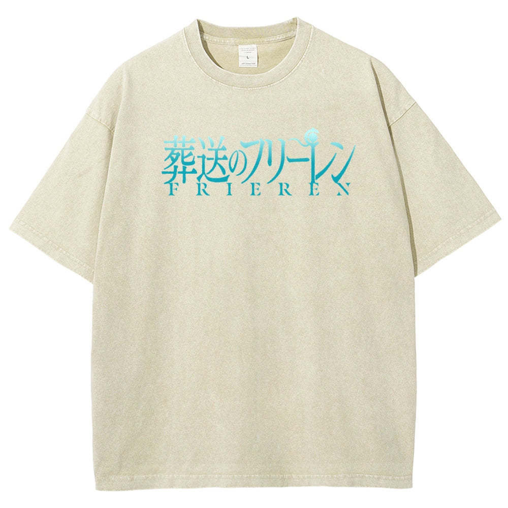 Frieren Unisex Fit Washed T-Shirt 2507030871