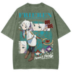 Frieren Unisex Fit Washed T-Shirt 2507030871