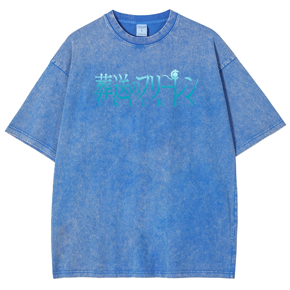 Frieren Unisex Fit Washed T-Shirt 2507030871