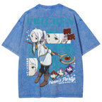 Frieren Unisex Fit Washed T-Shirt 2507030871