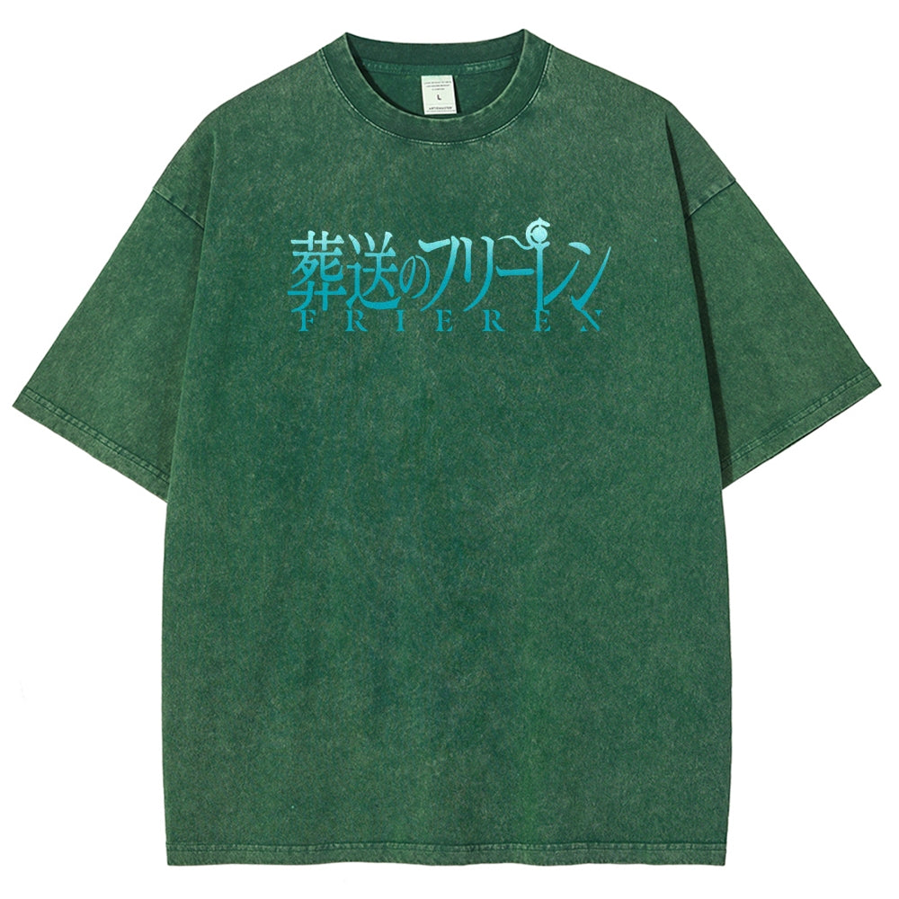 Frieren Unisex Fit Washed T-Shirt 2507030871