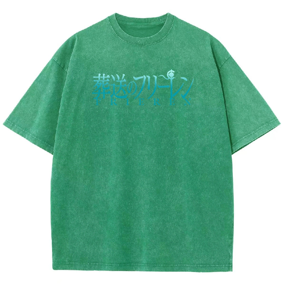 Frieren Unisex Fit Washed T-Shirt 2507030871