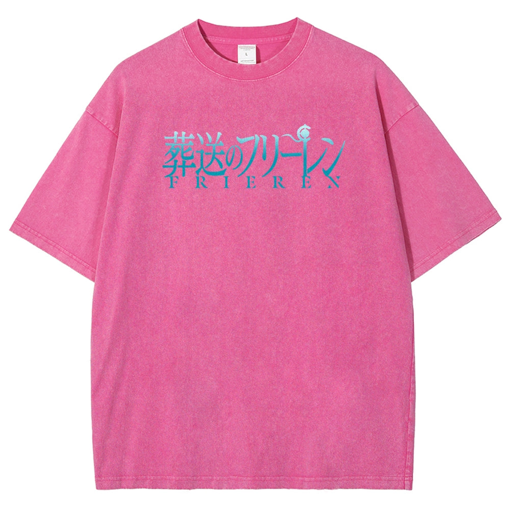 Frieren Unisex Fit Washed T-Shirt 2507030871