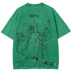 Frieren Unisex Fit Washed T-Shirt 2507030930