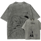 Frieren Unisex Fit Washed T-Shirt 2507030952
