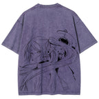 Frieren Unisex Fit Washed T-Shirt 2507030952