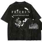 Frieren Unisex Fit Washed T-Shirt 2507030956