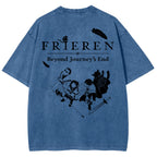 Frieren Unisex Fit Washed T-Shirt 2507030956
