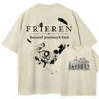 Frieren Unisex Fit Washed T-Shirt 2507030956