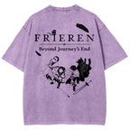 Frieren Unisex Fit Washed T-Shirt 2507030956
