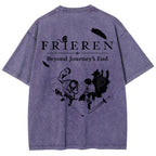 Frieren Unisex Fit Washed T-Shirt 2507030956